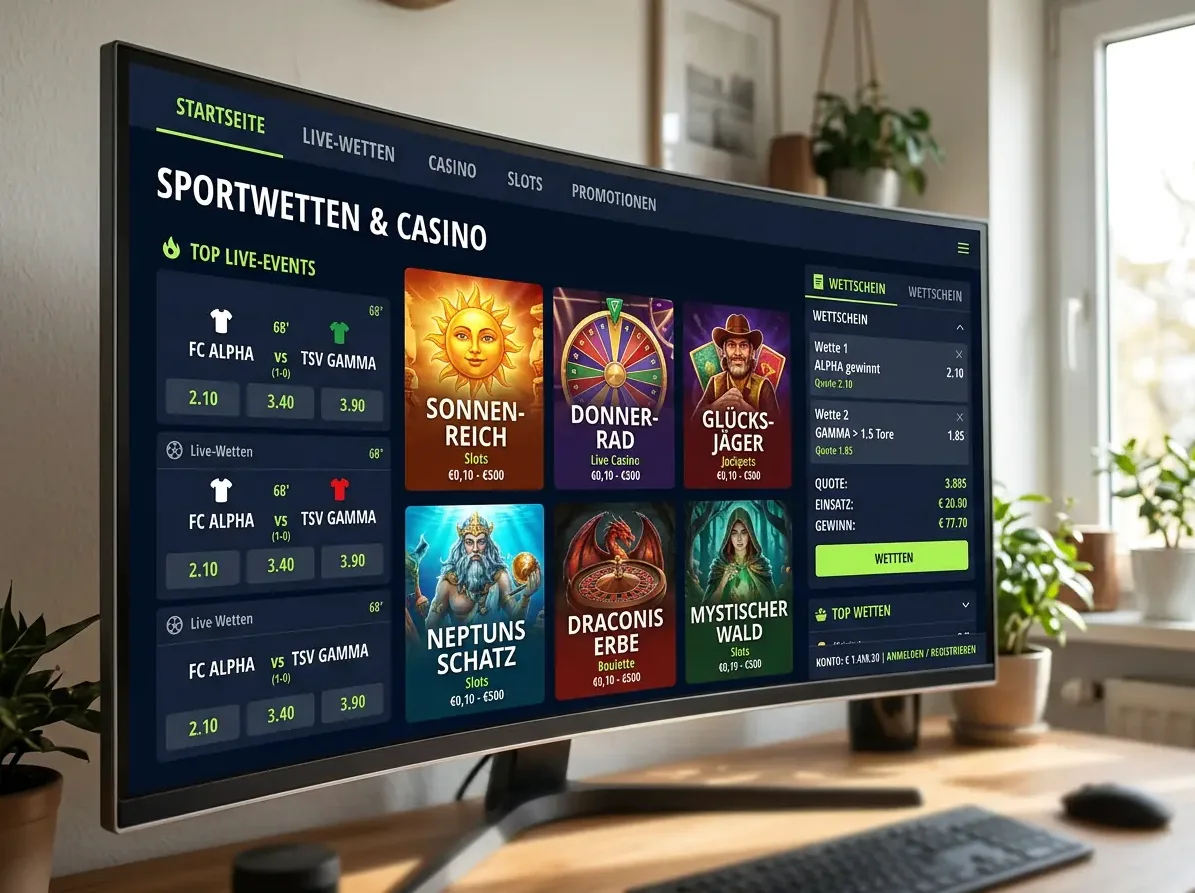 Casino-Lobby von Crown Coins